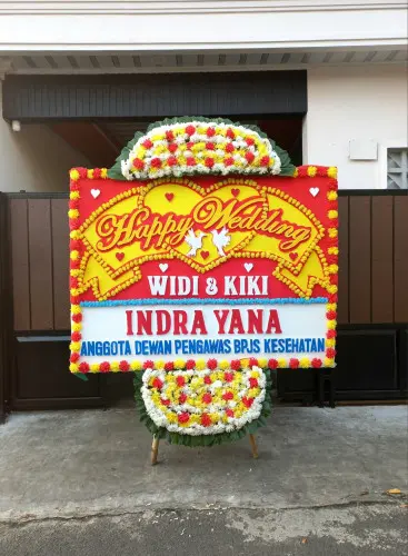 Papan Bunga Pernikahan surabaya